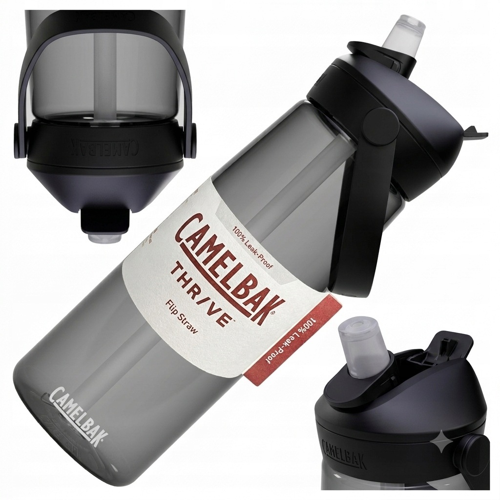 Butelka Bidon Na Wodę Camelbak Thrive Flip Straw Z Rurką Uchwyt 750 ml
