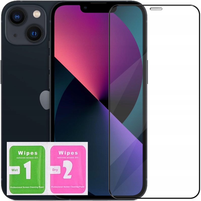 

Szkło 5D Cały Ekran Pełne Na Apple Iphone 13 13