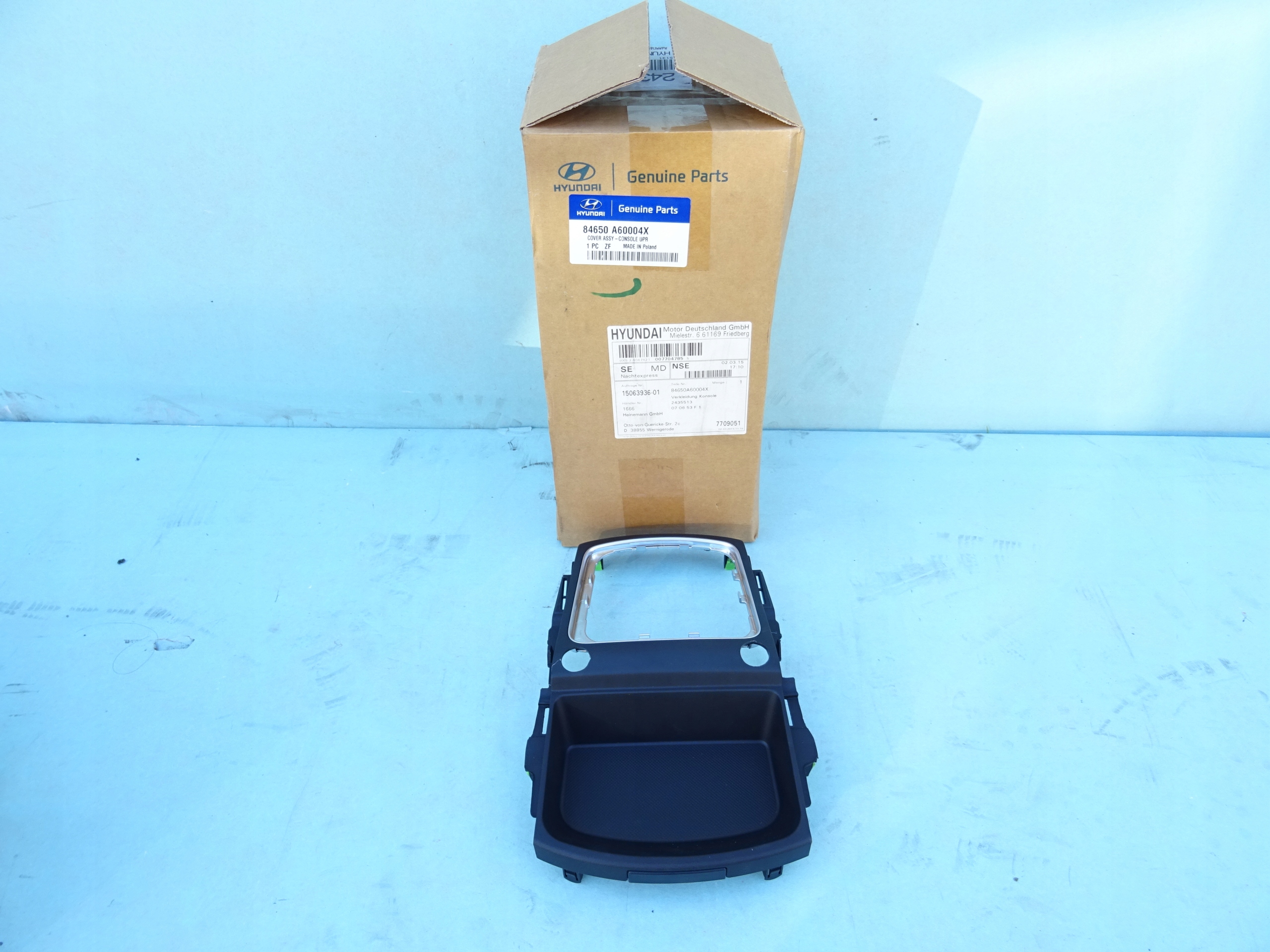 рамка панель передач Hyundai I30 II 84650-A6000