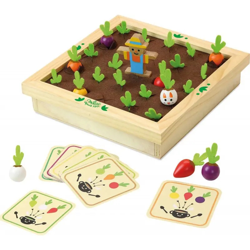 Gra memo ogród warzywny Vilac
