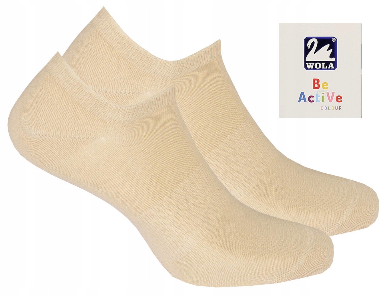 Stopki Wola Be ActiVe gładkie beż 36-38