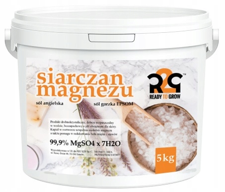 

R2G Sól Gorzka Epsom Czysty Siarczan Magnezu 5kg