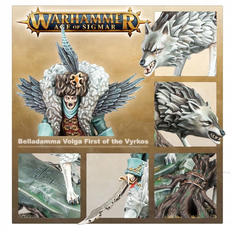WH AoS - Belladamma Volga First of the Vyrkos Wydawca Games Workshop
