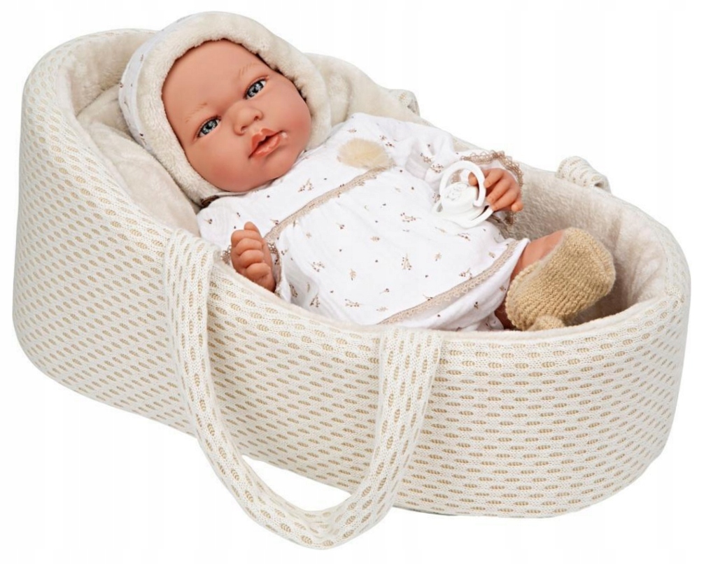 Lalka hiszpańska bobas płacze, mówi 40cm