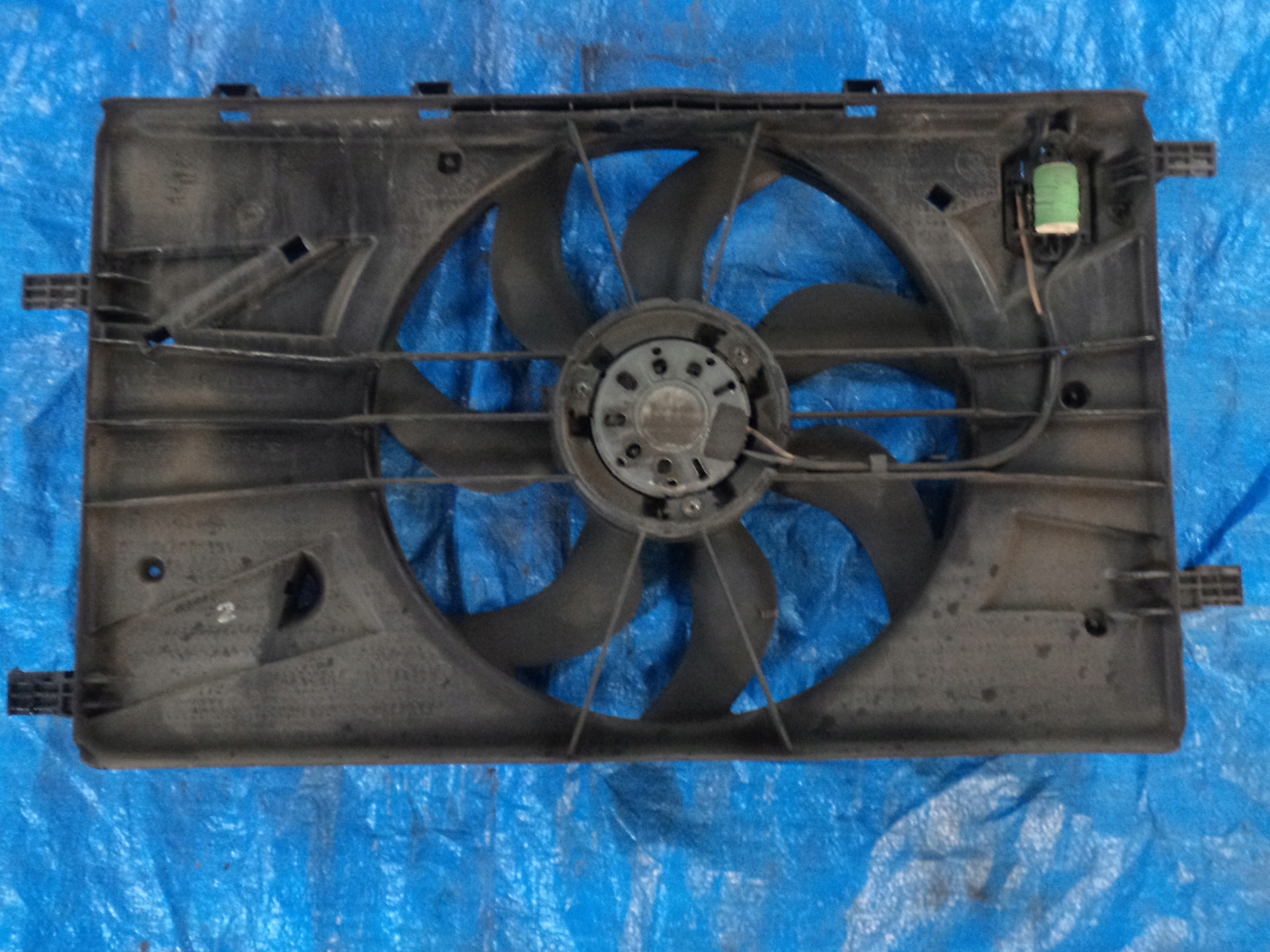 OPEL-CZĘŚ Zafira C Astra J Wentylator chłodnic 2.0 Numer katalogowy części GM 13360890 0130308116 16470880