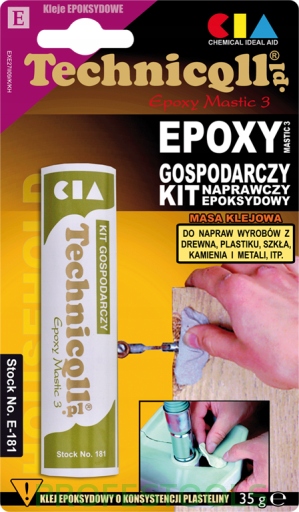 

Kit Gospodarczy Epoksydowy Technicqll 35g E-181