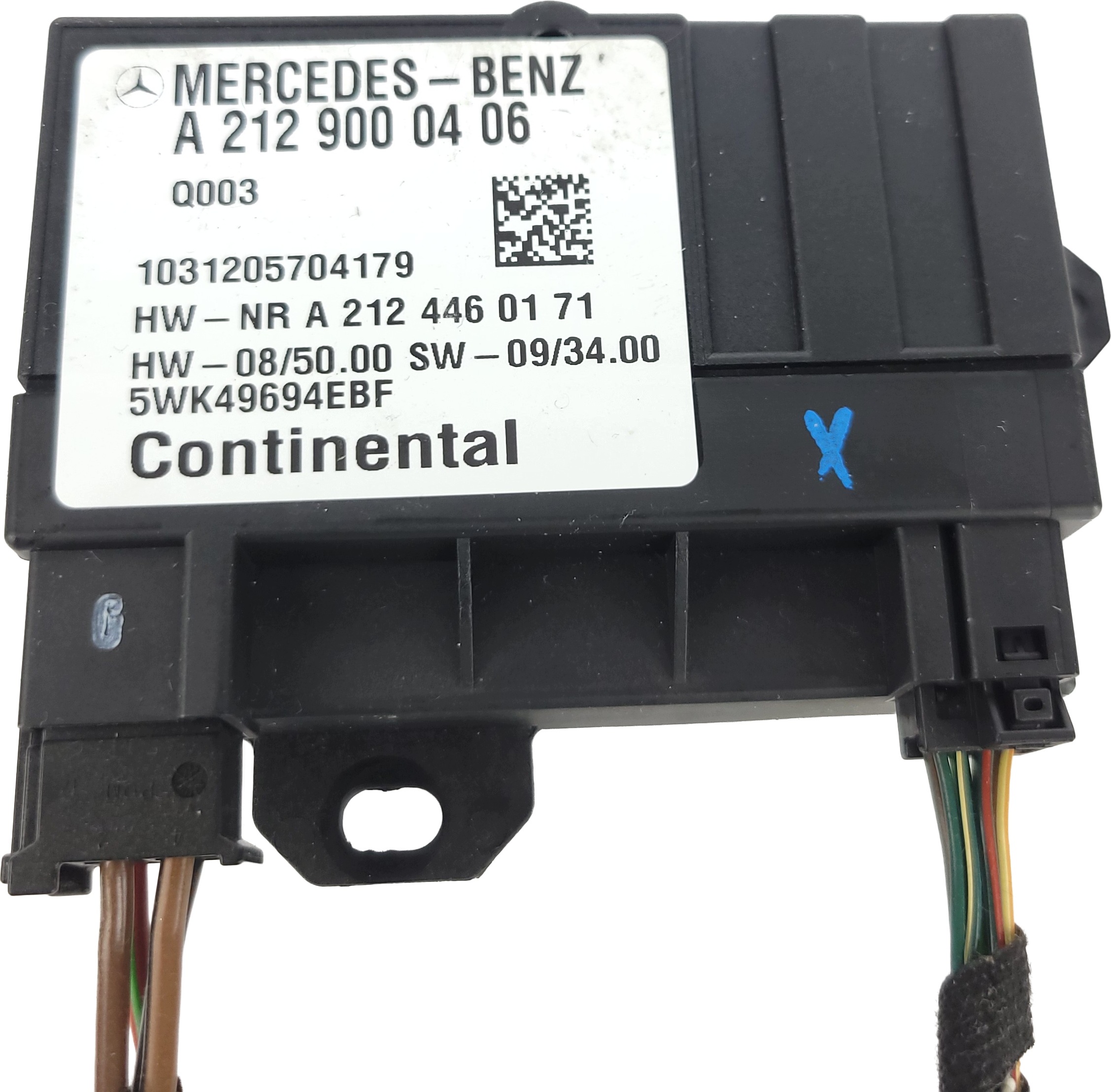 MERCEDES GLK X204 control unit module feed pump A2129000406