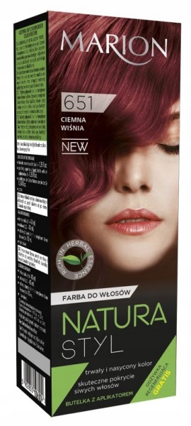 

Marion Natura Styl Trwała Farba do włosów 651