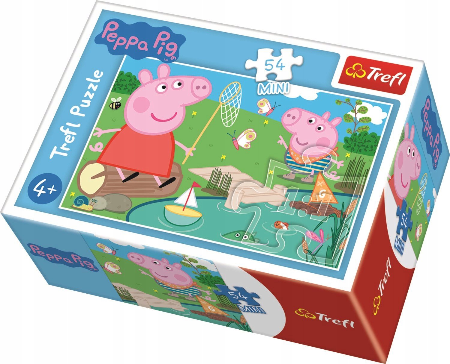 

Puzzle 54 Mini Wesoły Dzień Świnki Peppy Trefl