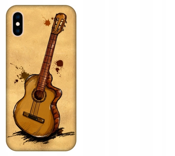 

Etui pokrowiec iPhone Xs Max Gitara