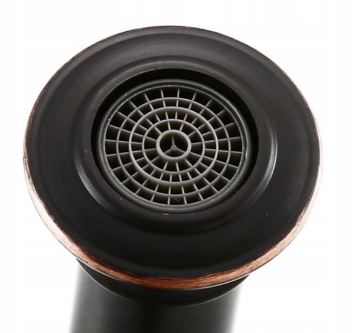 BATERIA UMYWALKOWA NISKA CZARNA MOSIĄDZ RETRO Rodzaj wylewki Stała