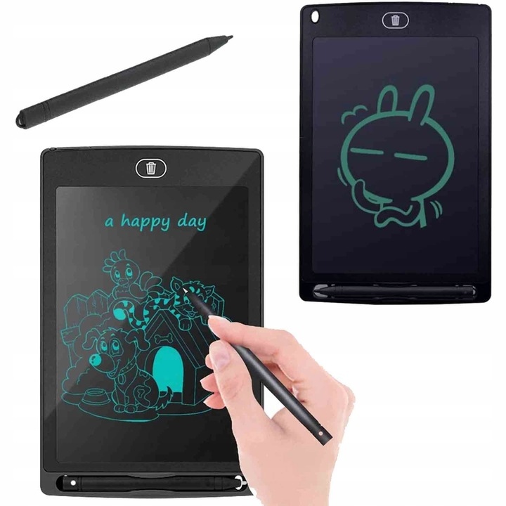 TABLET GRAFICZNY do RYSOWANIA dla DZIECI TABLICA NOTATNIK LCD ZNIKOPIS