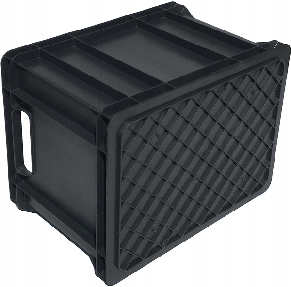 POJEMNIK MAGAZYNOWY 400x300x270 CZARNY EAN (GTIN) 5904553340437