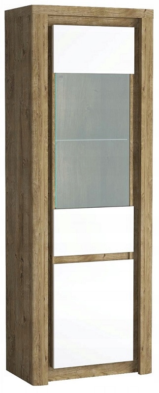 Wysoka witryna do salonu LIVINIO L4 JARSTOL