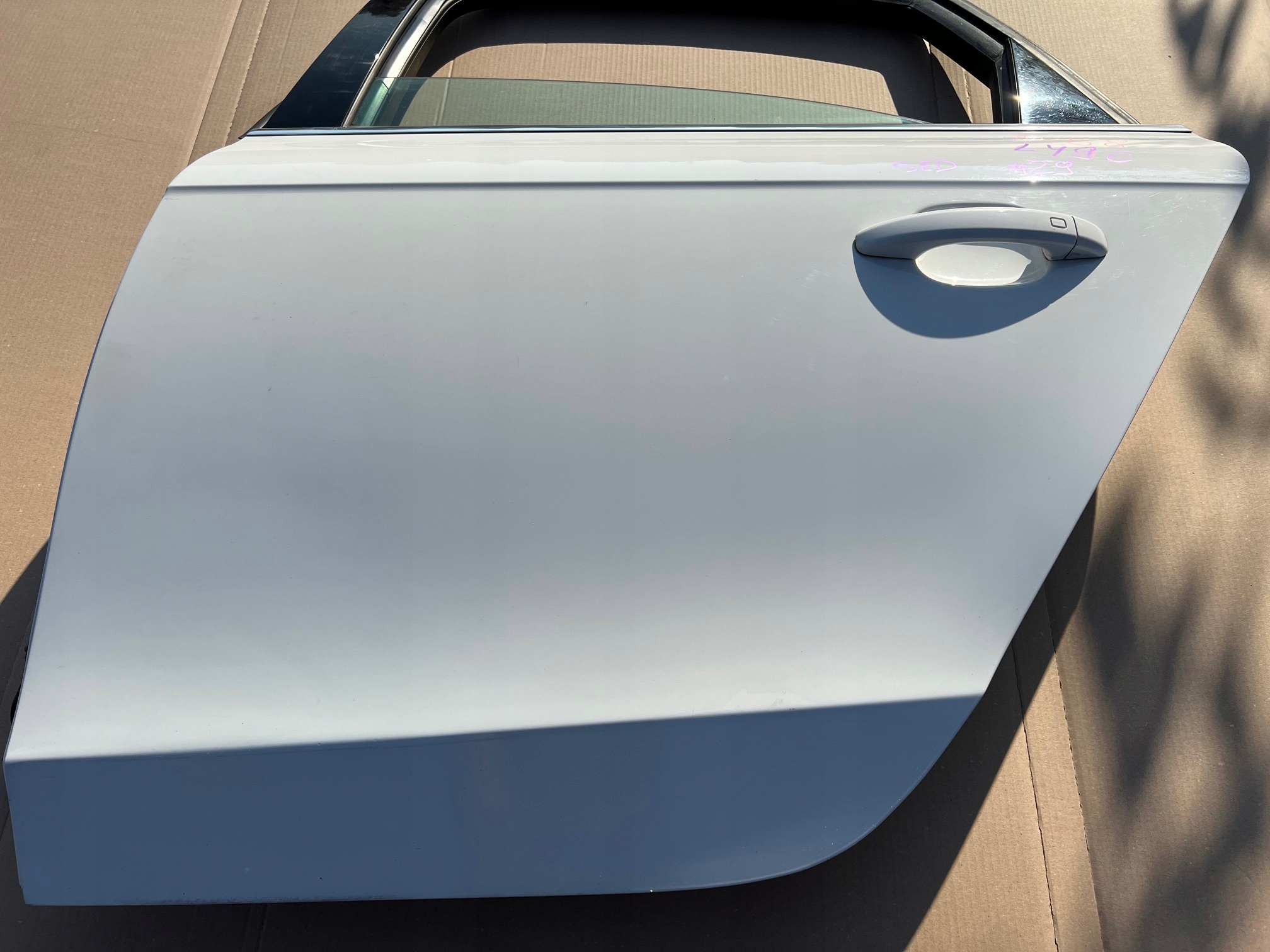 AUDI A4 B8 sedan door left rear part left rear. LY9C