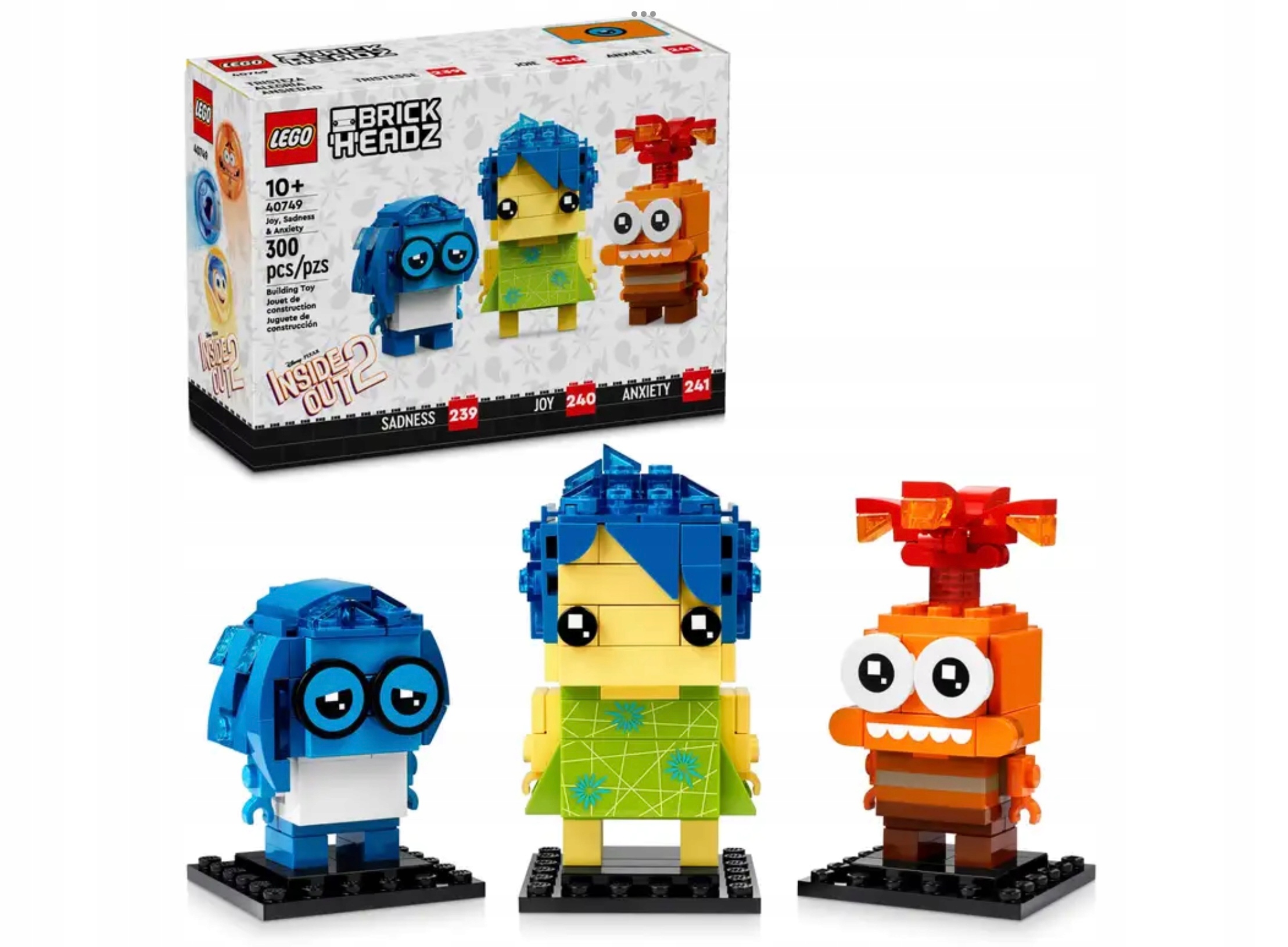 Lego 40749 BrickHeadz – Radost, Smutek a Strach – Nový dárek