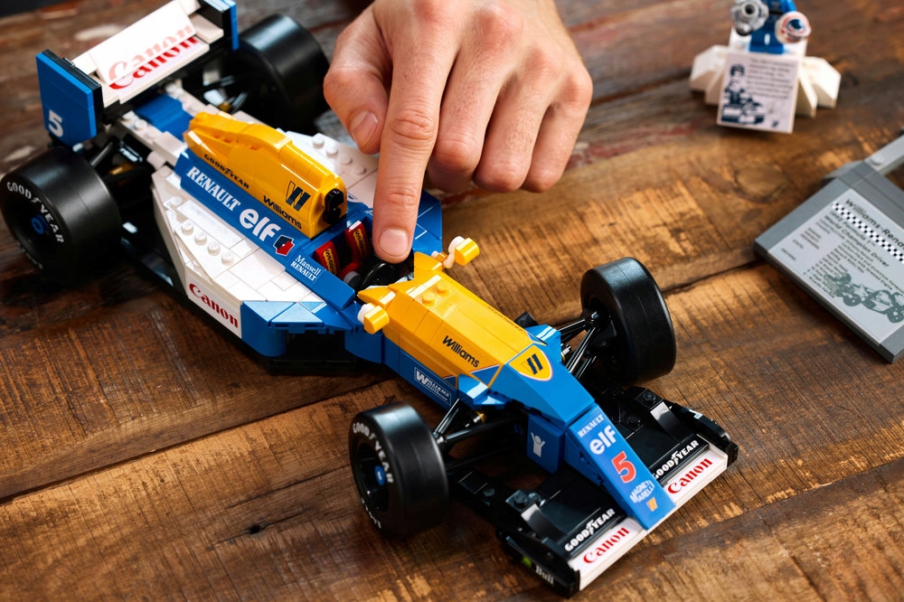 LEGO Icons 10353 Williams Racing FW14B та Найджел Менселл, герой/казкова Формула-1