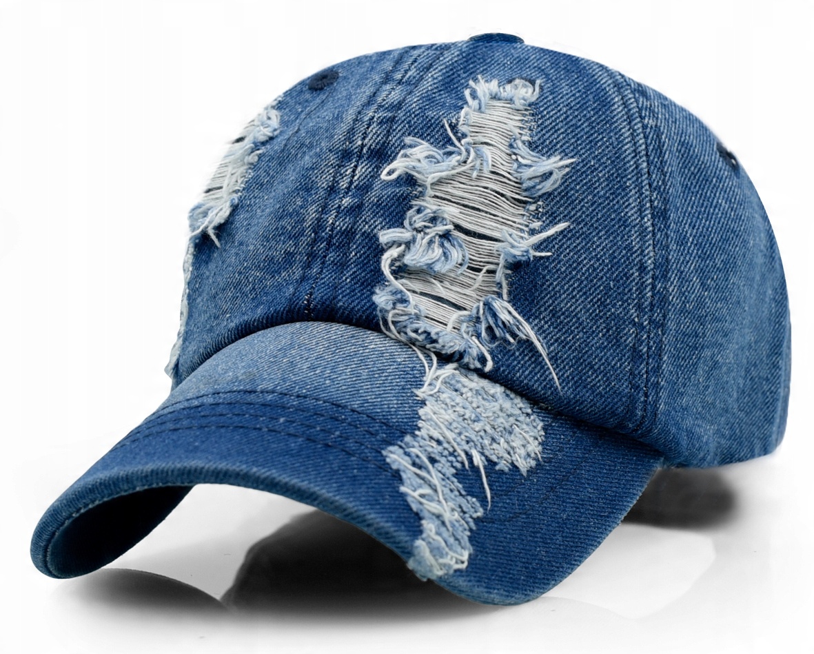 

Czapka z daszkiem Bejsbolówka Jeans Jakość