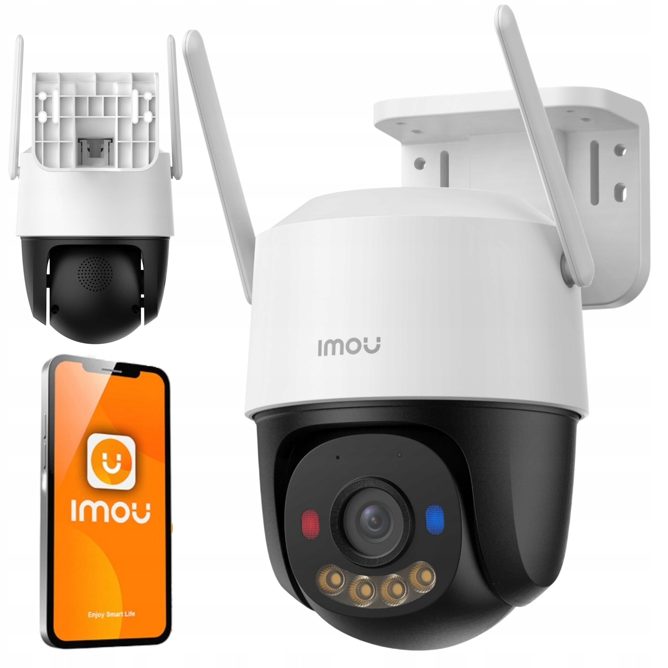 Imou Otočná vonkajšia Ip kamera Cruiser Sc 4g 5mp 8x Zoom Detekcia Lte