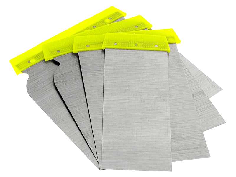 SZPACHELKI METALOWE japonki malarskie 4 SZT. Kod producenta 83090