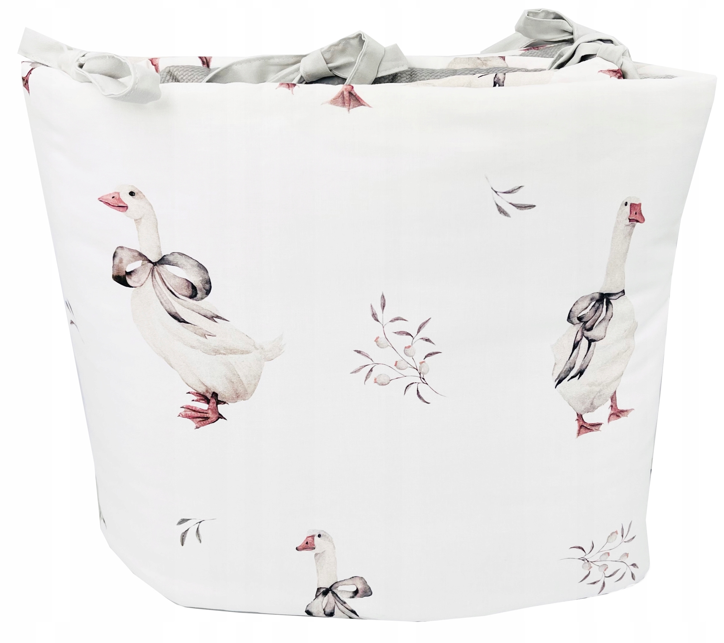 

Ochraniacz na łóżeczko Gąski velvet