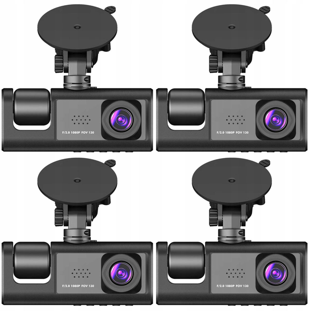 4 шт. Автомобильный видеорегистратор 5MP 3 способа автомобильный видеорегистратор