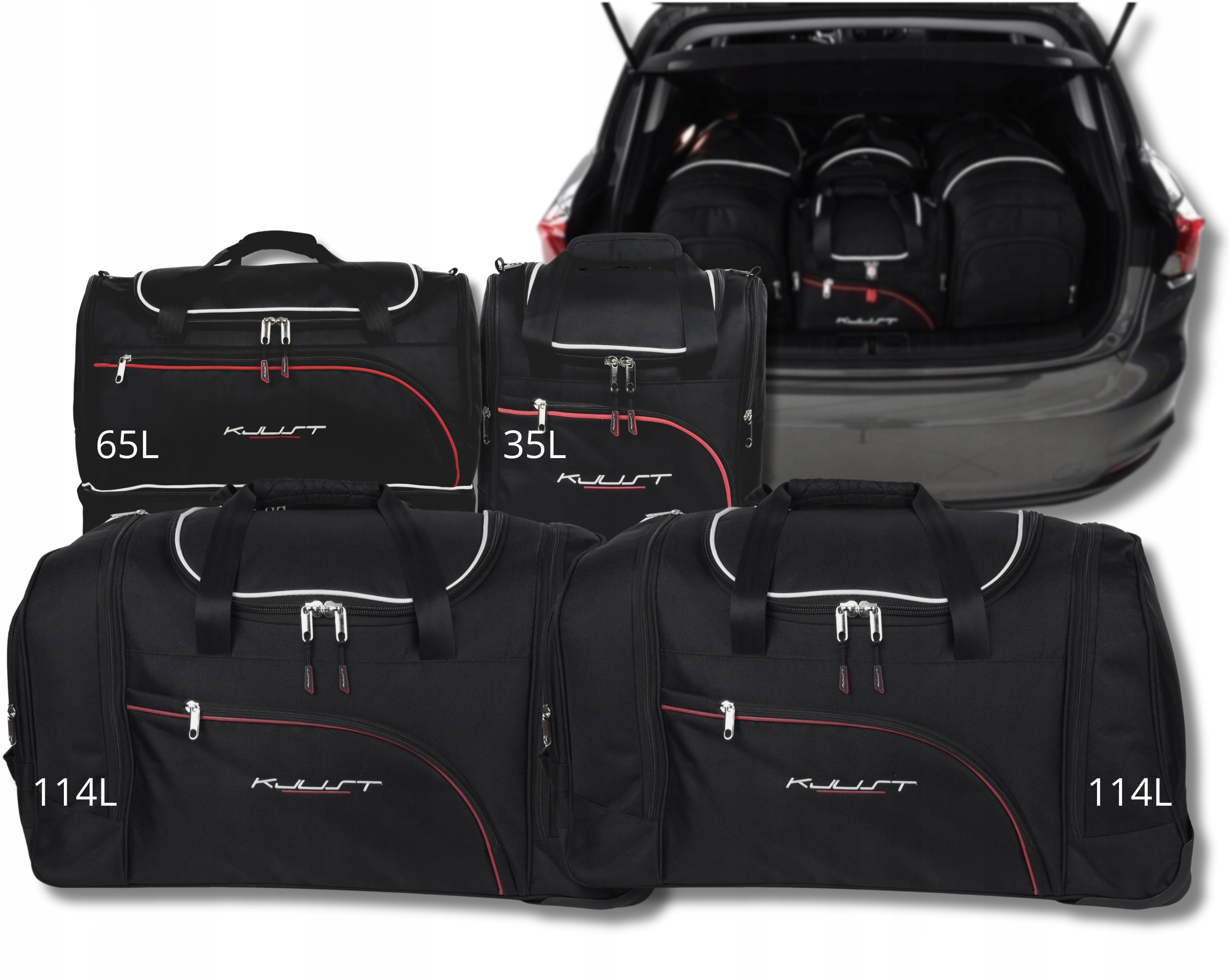 Cestovná Taška Do Kufra Fiat Tipo Cross Mhev 2021+ 4 ks