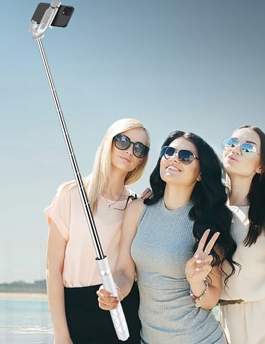 SELFIE STICK 180CM Z Pilotem Bezprzewodowym Do iPhone Samsung Huawei — miniatura 7