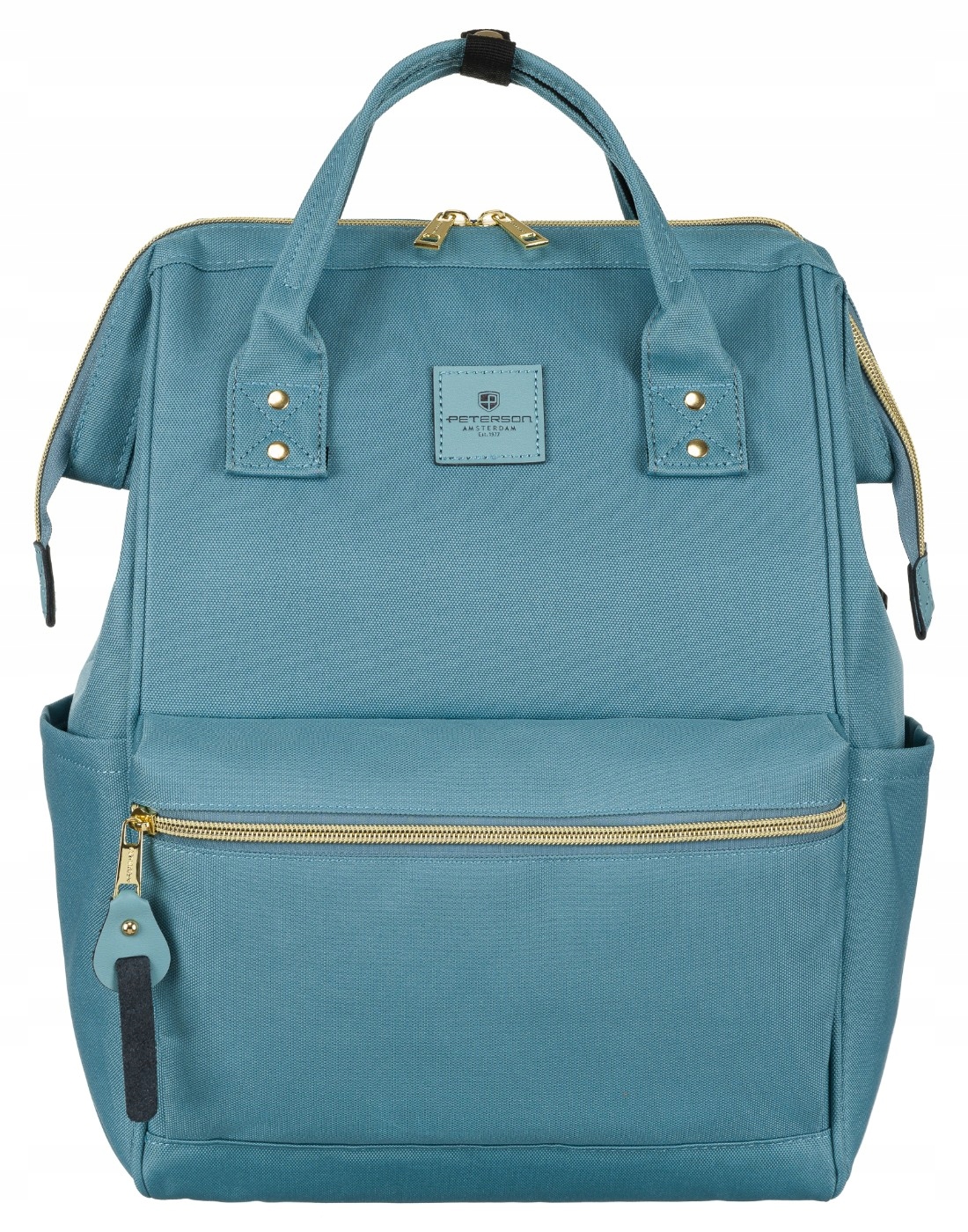 Plecak damski lekki sportowy miejski dużo kieszonek modne Peterson