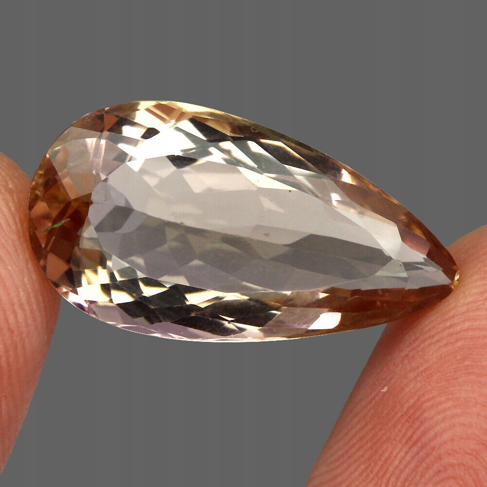 Přírodní kámen ametrin 15.34ct If dvoubarevný