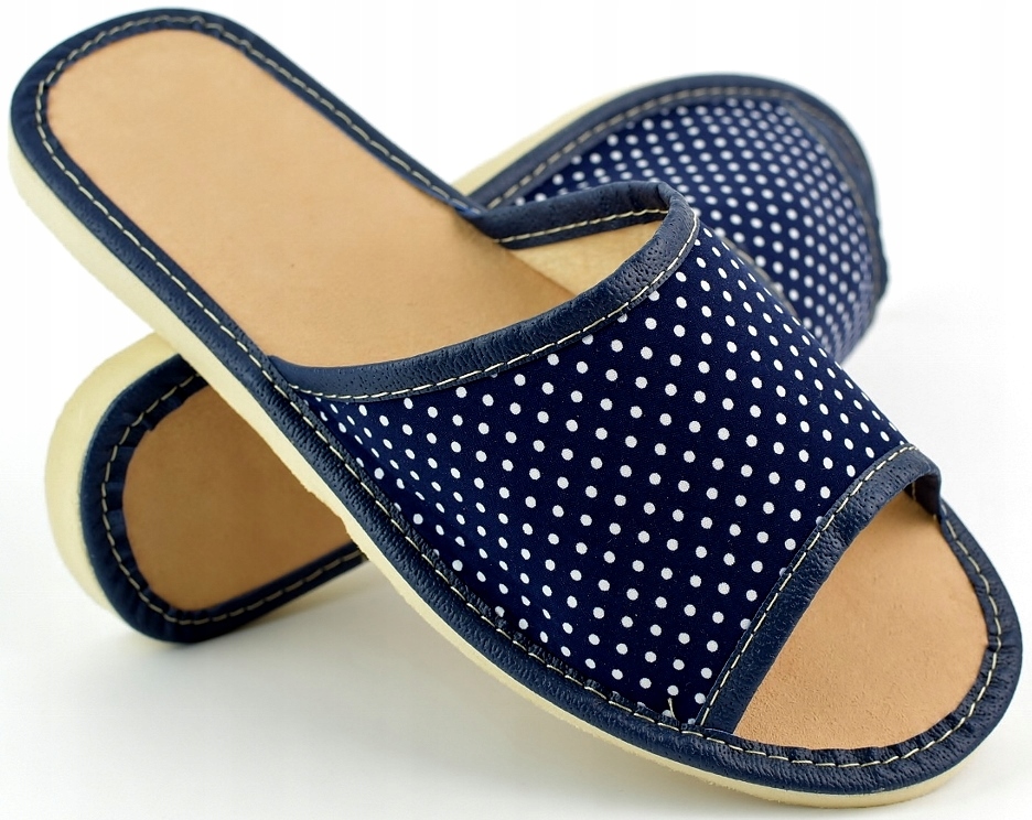 KAPCIE PANTOFLE KLAPKI DOMOWE DAMSKIE CIAPY r. 36 - 23 cm Kod producenta PIĘKNE KAPCIE WYSOKA JAKOŚĆ