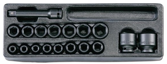 Nasadki UDAROWE 1 2 PRZEDLUZKA 10 32mm 6kt HONITON