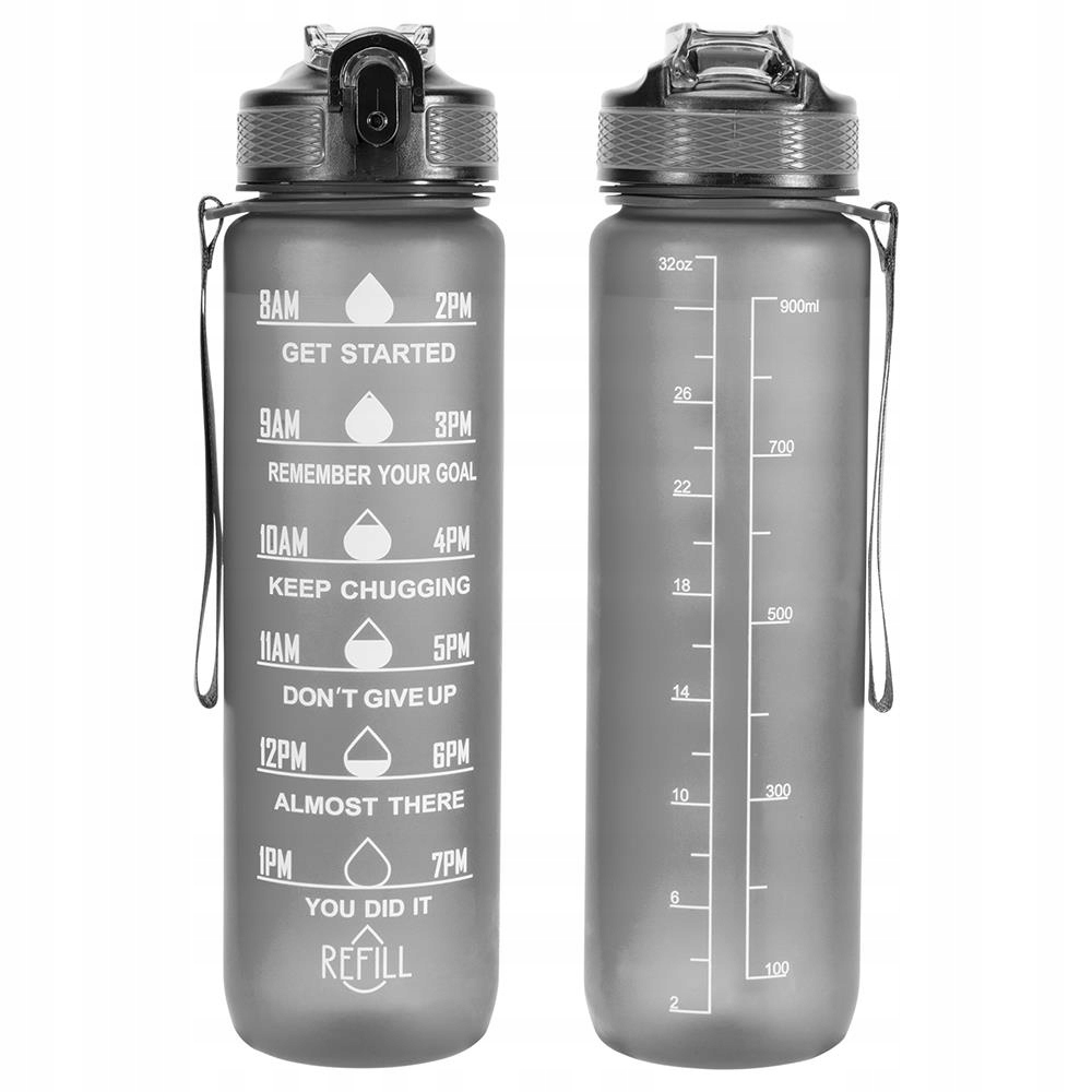 

butelka na wodę 1000ML Oolactive GF-1202 ze słomką