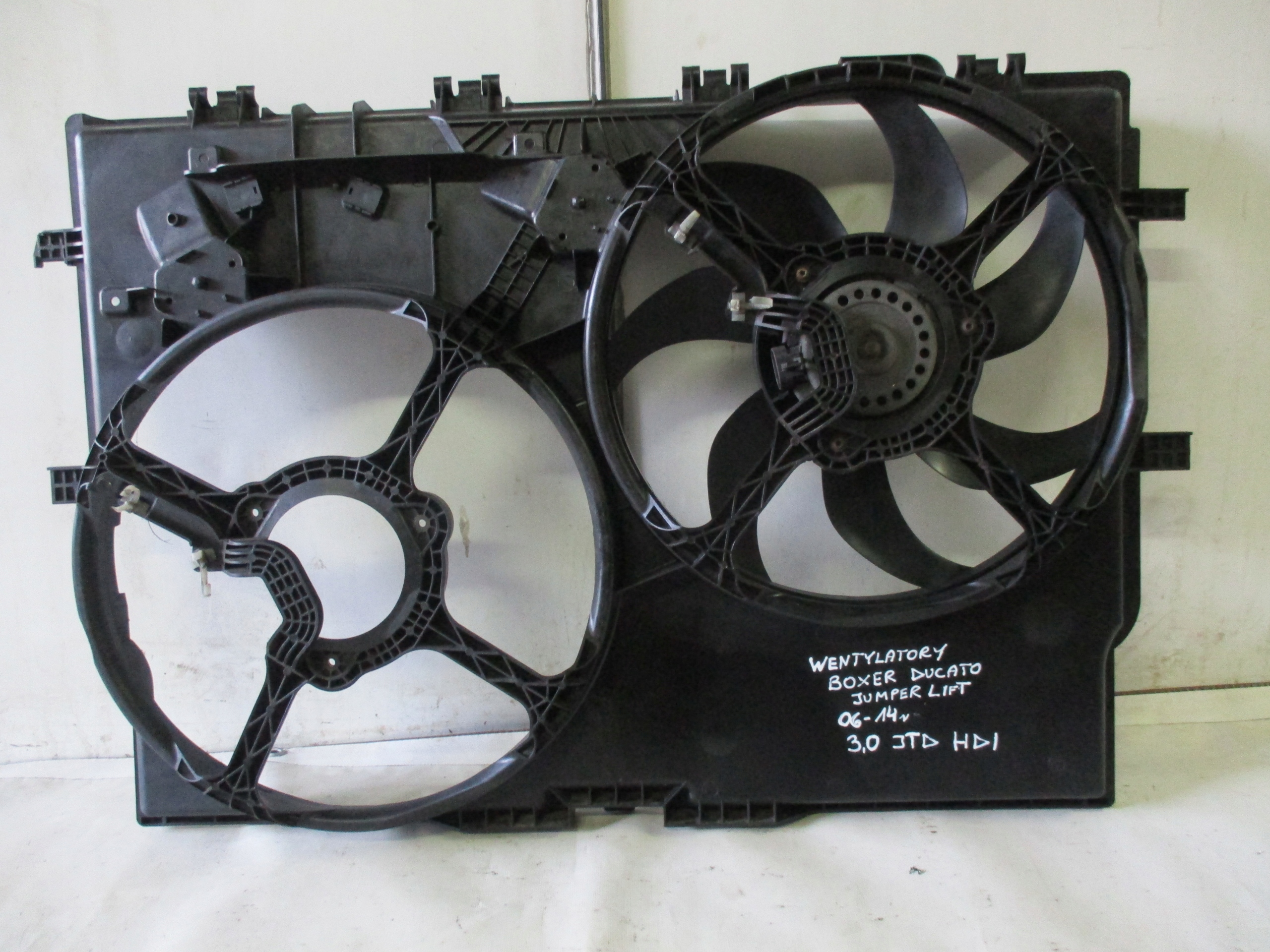 ventilátor Obal Peugeot Boxer Ducato Jumper