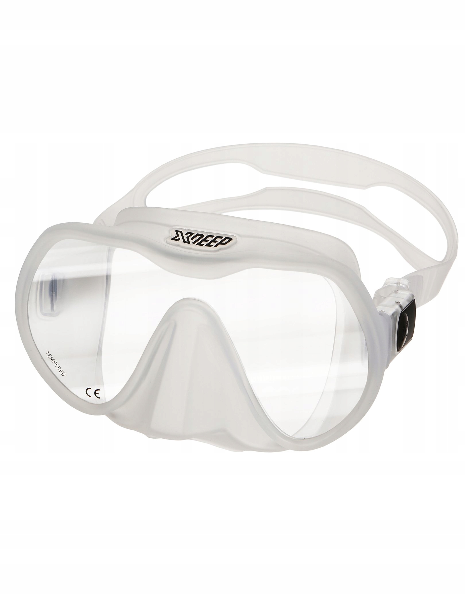 Maska XDEEP Frameless Radical, Rozmiar: S (Transparent)