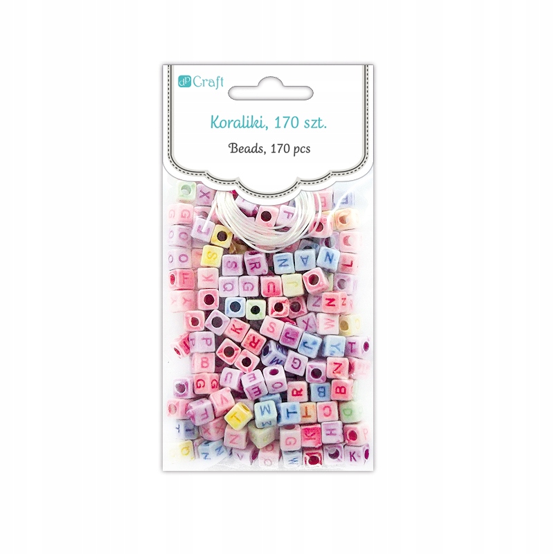 

Koraliki Literki (170 szt.) GRKO-005 Dalprint