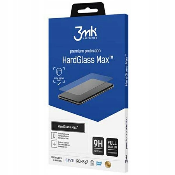 3MK HardGlass Max Sam A55 5G černá/černá, Fullscreen Glass