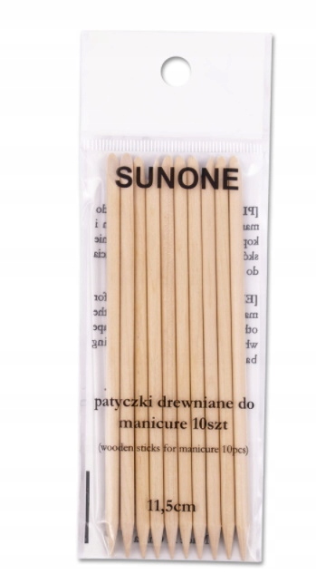 

Patyczki Drewniane Do Skórek 10szt. Sunone