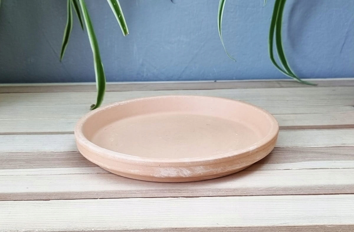 Podstawka gliniana pod doniczkę HM PIASEK 18cm - spodek z terakoty Stan opakowania oryginalne