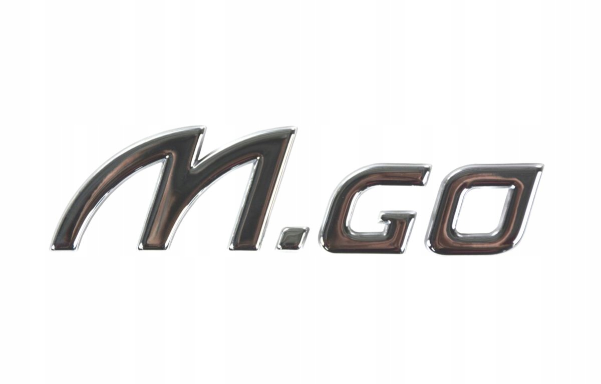 LOGO NAPIS M GO MGO KLAPA TYL ORYGINAL