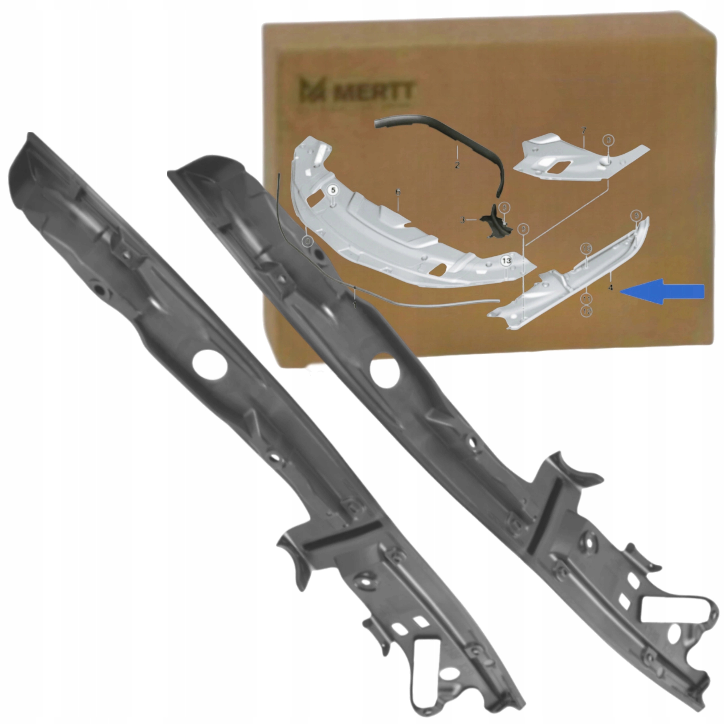 Kryt Blatníku Boční Stěny Levý Pravý Bmw 5 G30 G31 M5 F90 Sada