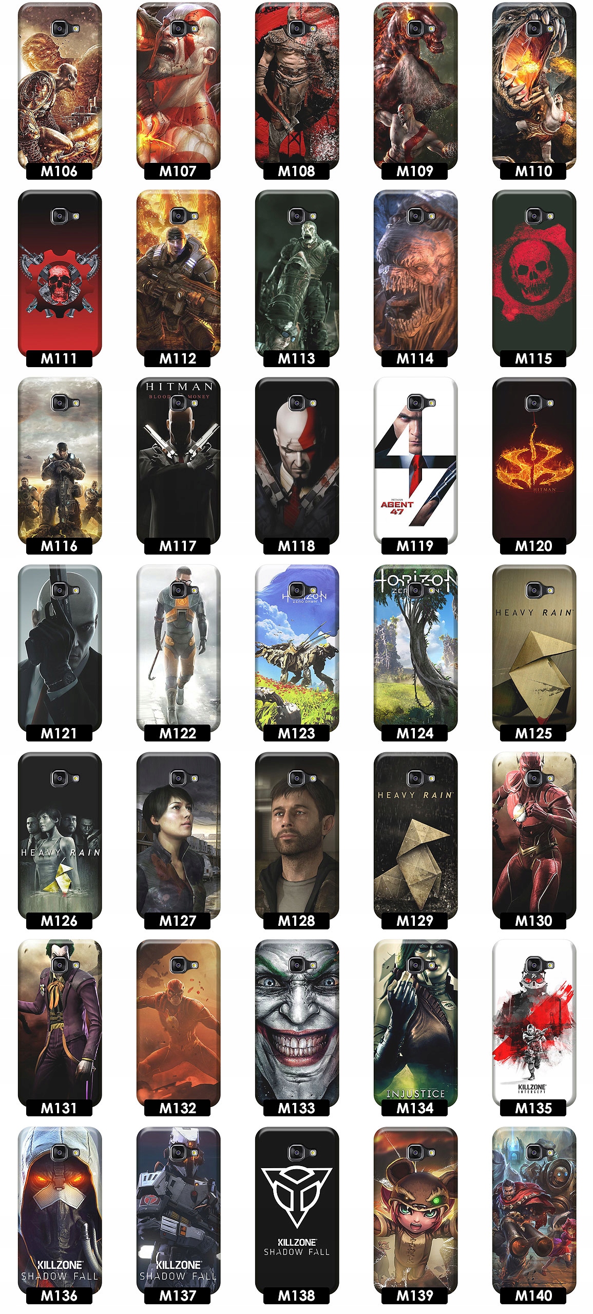 ETUI CASE DO SAMSUNG GALAXY A5 2016 WZORY Typ plecki