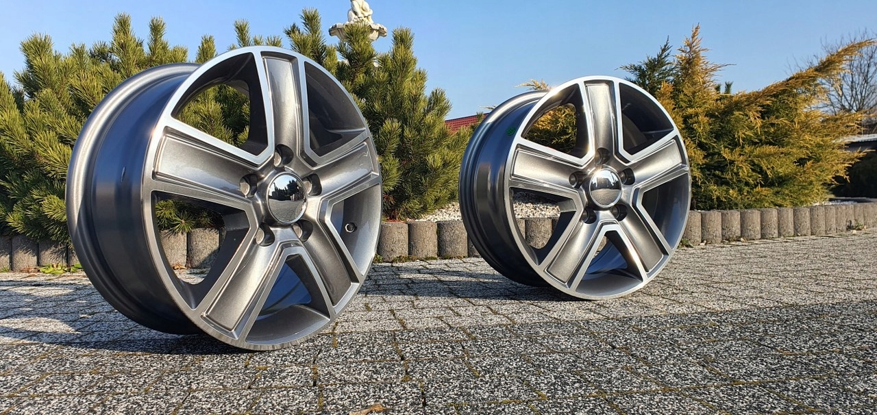 Felgi ER473 MG 16 Ford Custom Transit BUS 5000 kg Rozstaw śrub 5x160