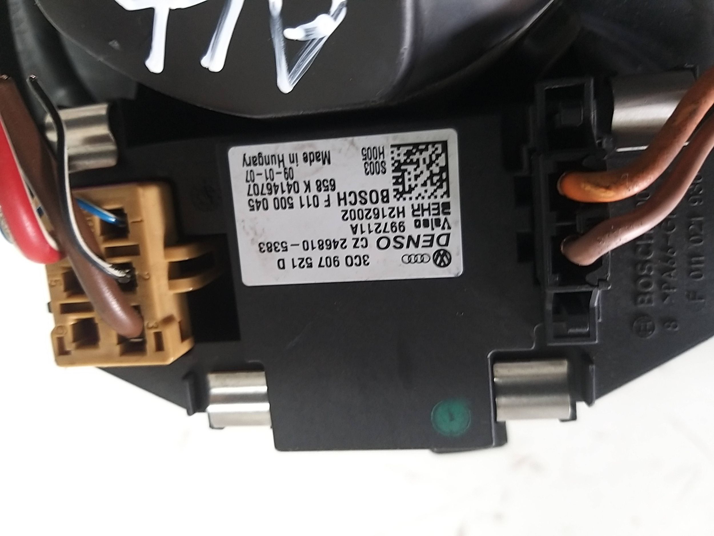 VW PASSAT B6 ventilátor topení rezistor, reostat, regulátor 3C0907521D