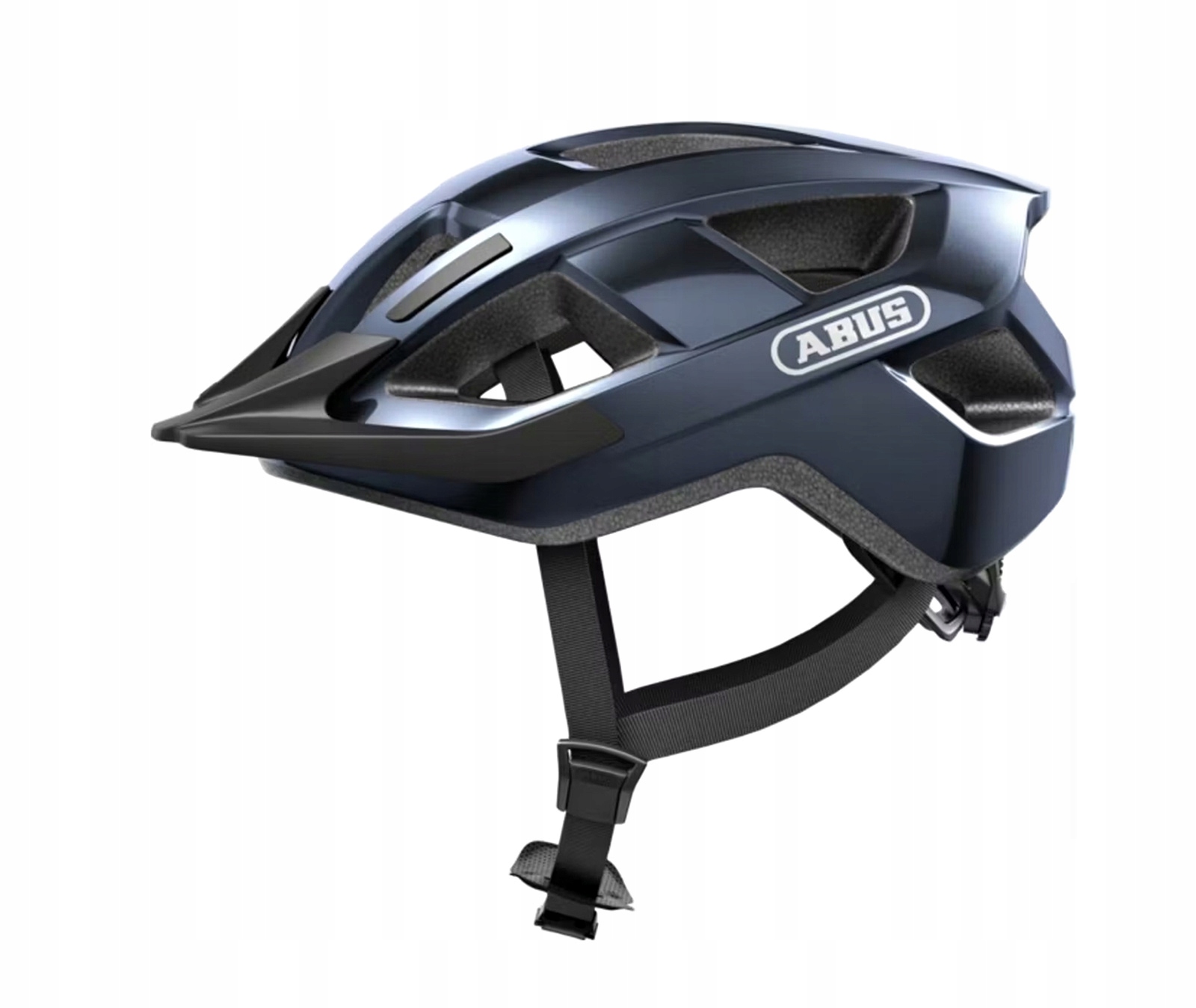 Kask rowerowy miejski z daszkiem Abus Aduro 3.0 regulowany 52-58 CM
