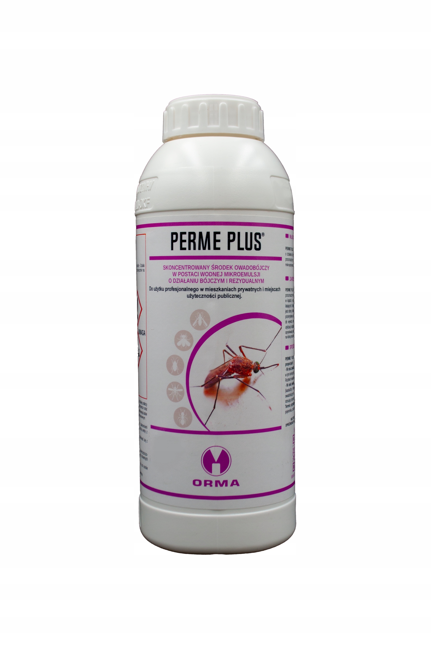 Perme Plus 1L Perfekt Środek Preparat Oprysk Na Pluskwy, Muchy, Karaluchy