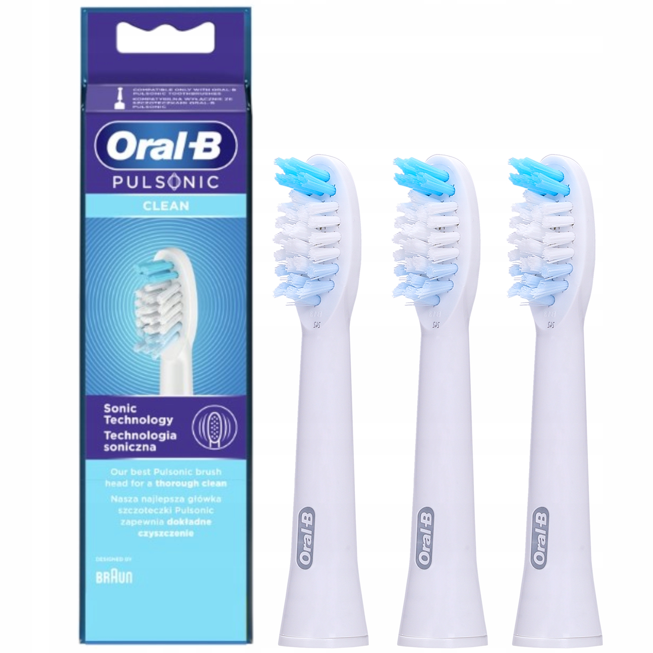 

3x Oryginalna Końcówka Oral-b Pulsonic SR32