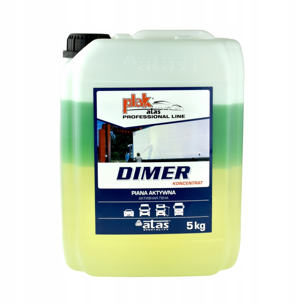 ATAS DIMER видаляє бруд активна піна для мийки 5 кг