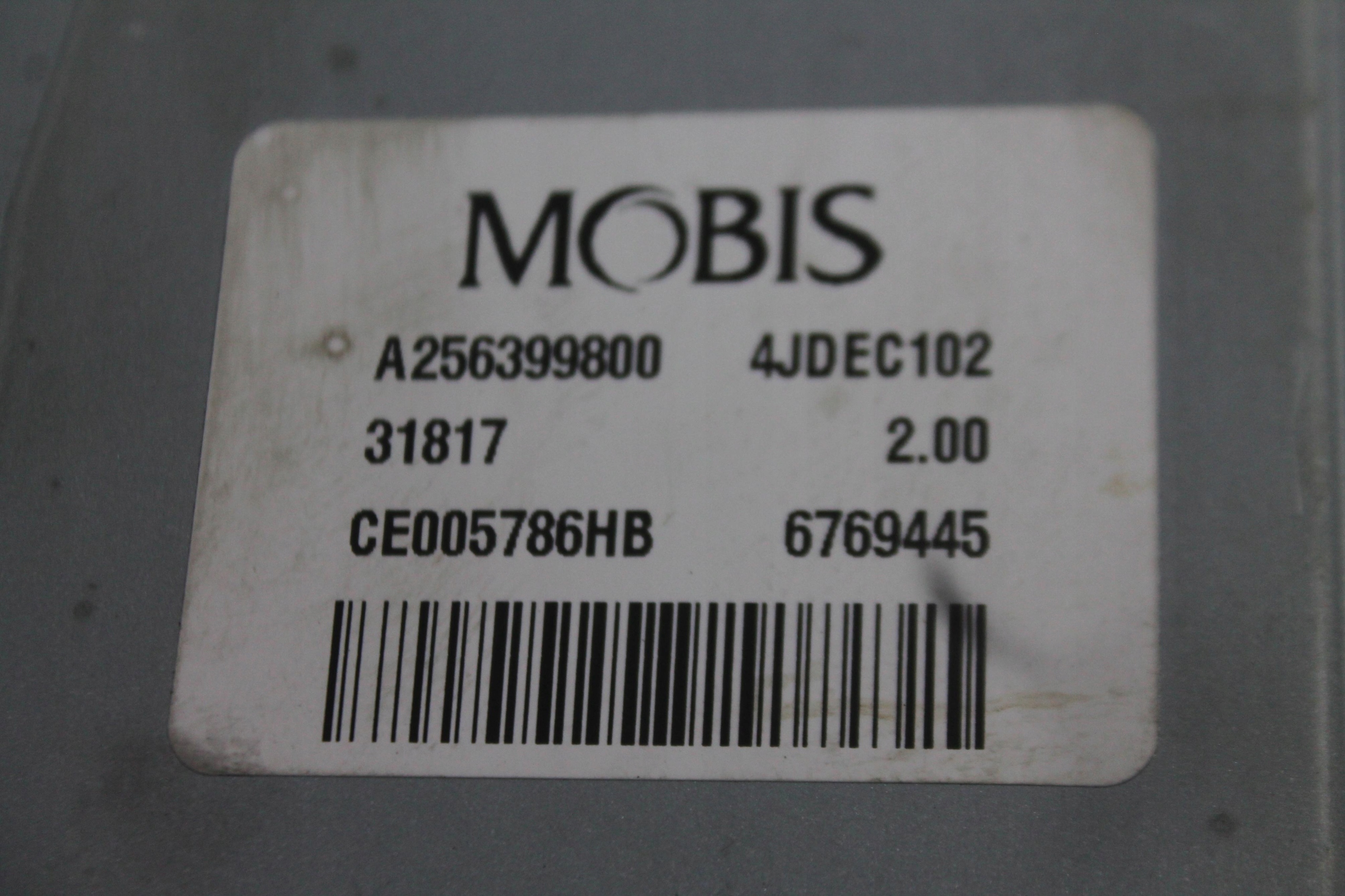 control electrics 56300A2550 KIA CEED II LIFT 15-18 ANGLIK
