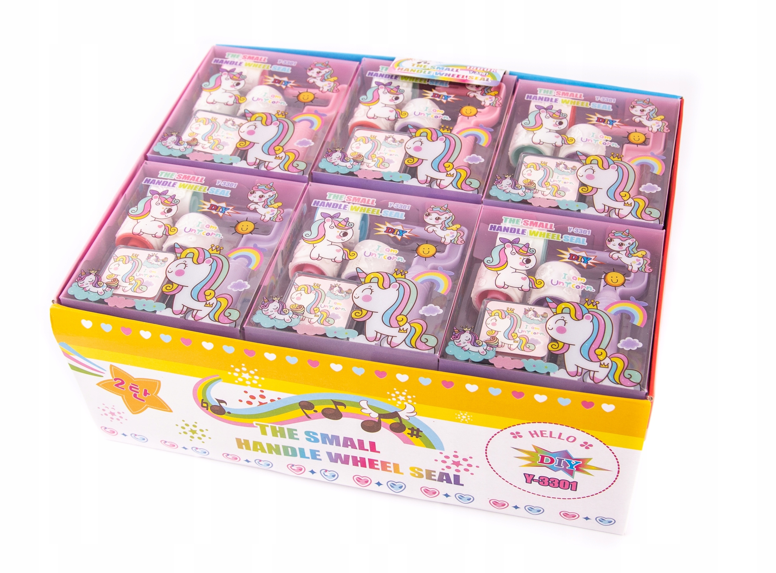 PIECZĄTKI DLA DZIECI STEMPLE JEDNOROŻEC WAŁEK Marka Traktor